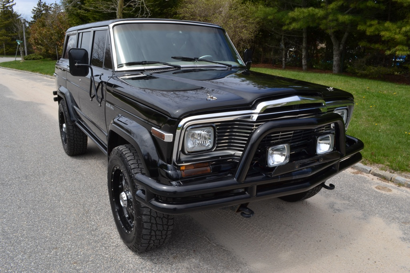 Illustration for article titled For $85,000, This 1984 Jeep Grand Wagoneer Ain’t For No Girly Man